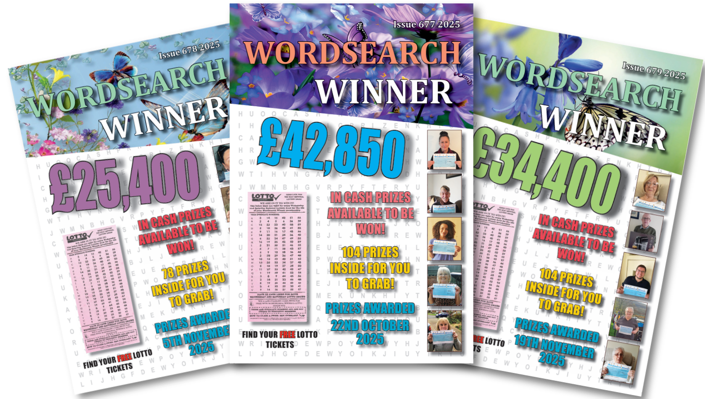 wordsearch winner