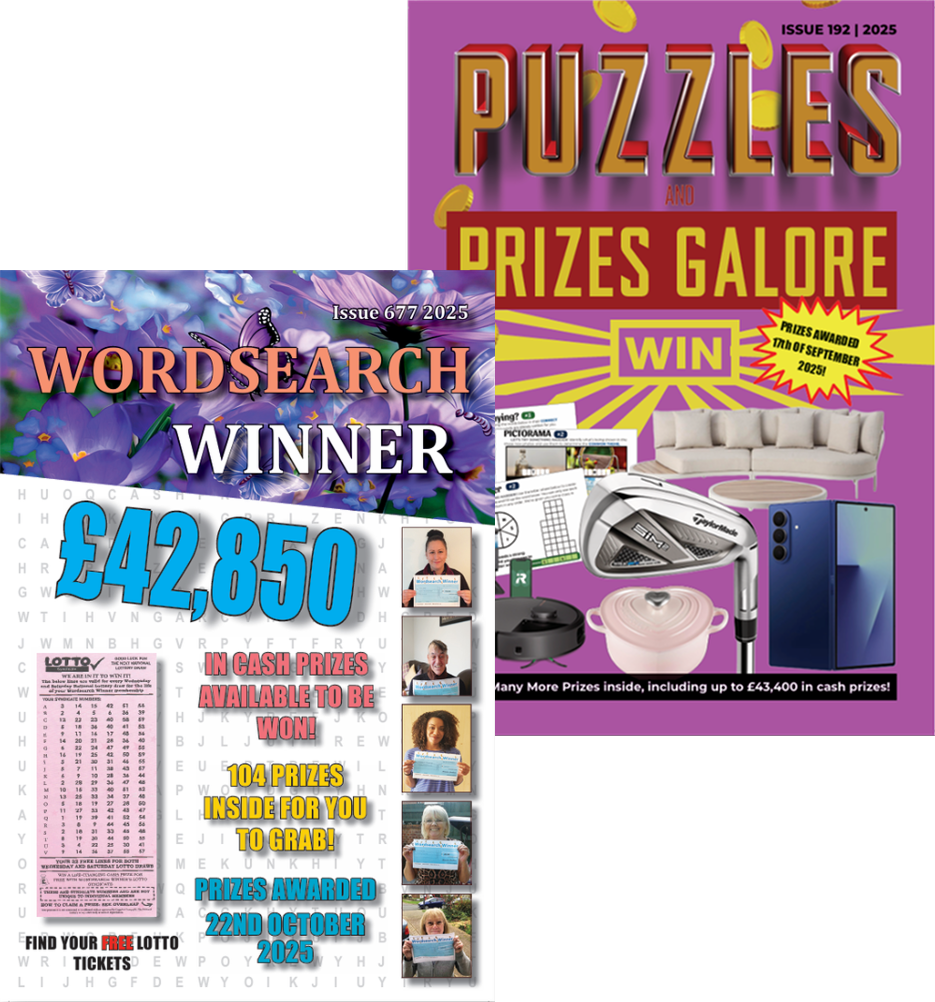 puzzles and prizes galore